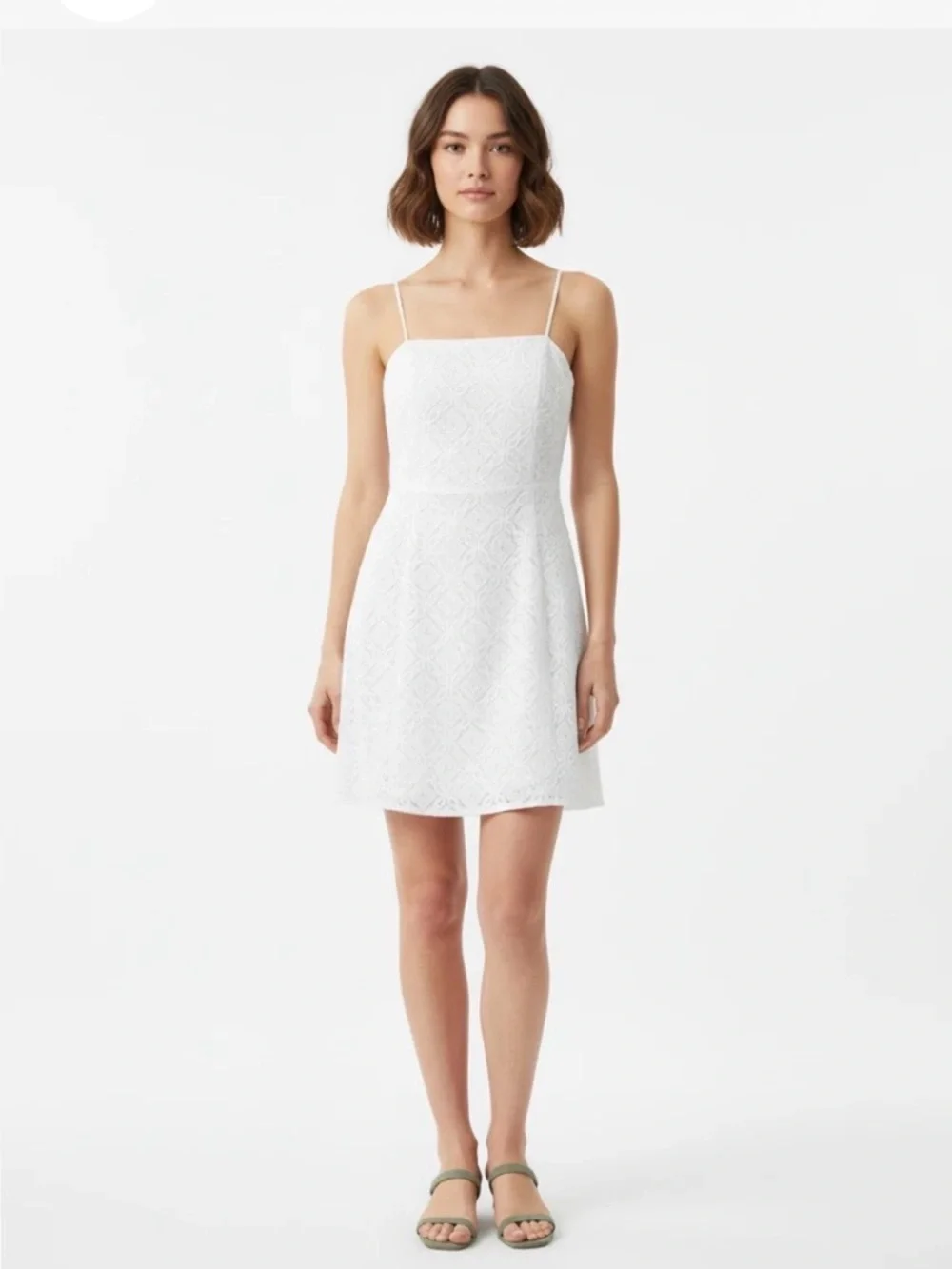 LILLY PULITZER Jennilee Dress in Treliss Lace. Modified. L - Picture 2 of 16